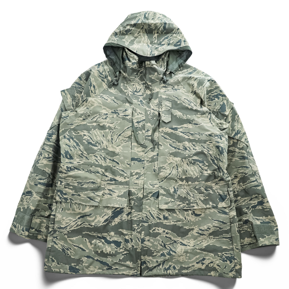 USAF APECS ABU Gore-Tex Parka Digital Tiger Camo Propper Made in USA XL Long