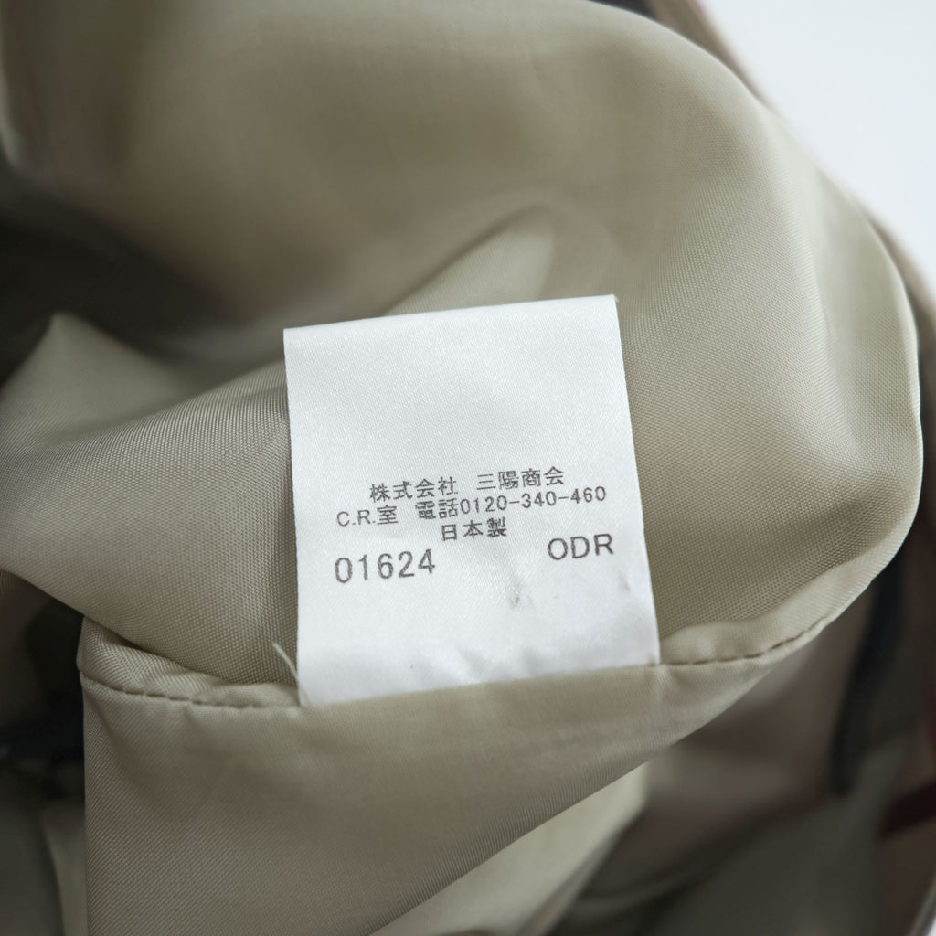 BURBERRY LONDON ノバチェック プリーツ スカート M ベージュ 日本製