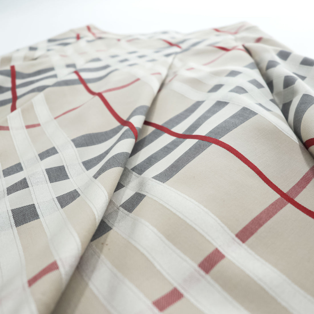 BURBERRY LONDON ノバチェック プリーツ スカート M ベージュ 日本製