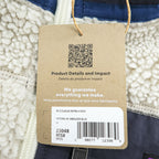 Patagonia クラシック レトロX Classic Retro X ボア フリースベスト M ナチュラル ホワイト ブルー 未使用品 23048