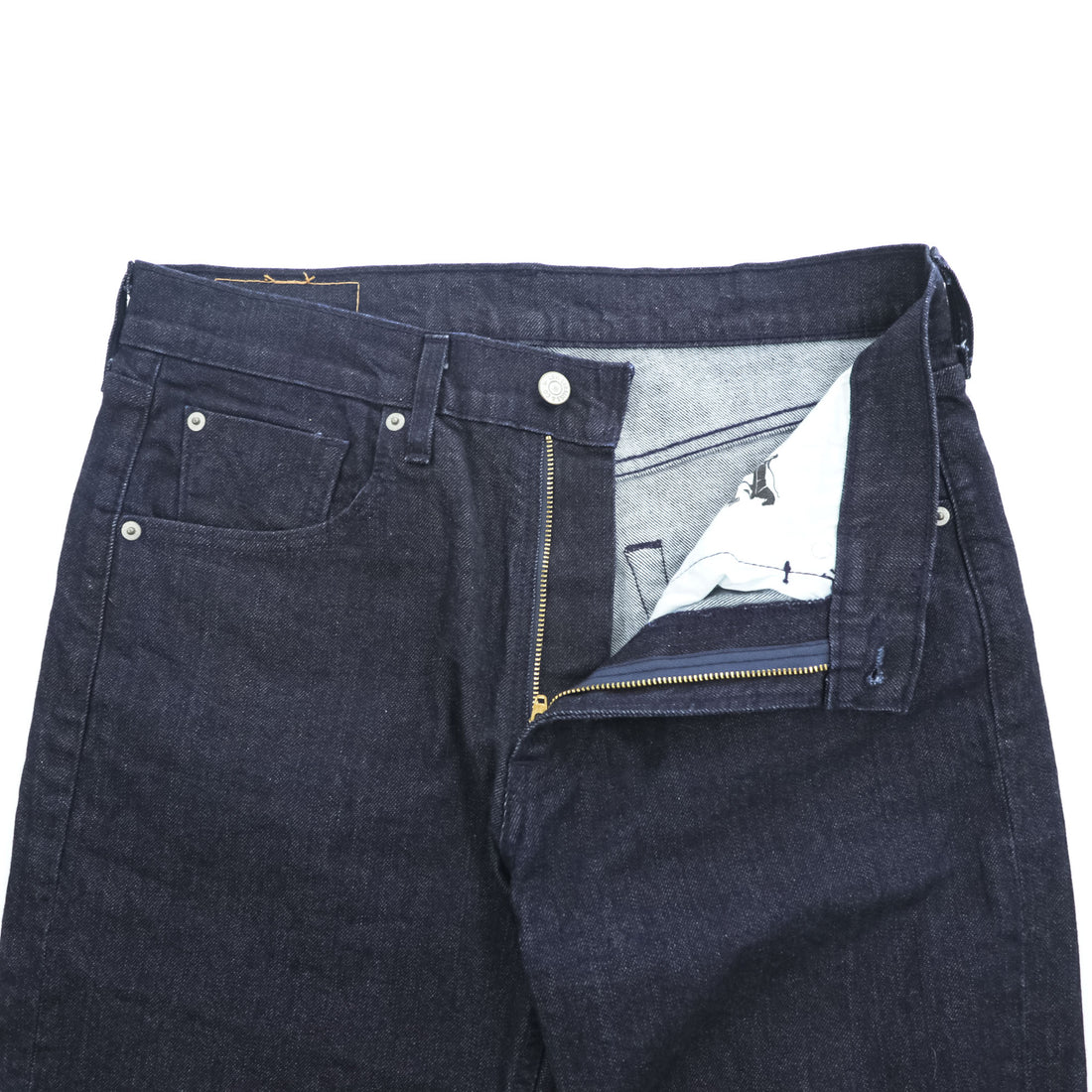 Levi's 506 Indigo Denim Jeans Straight Zip Fly W32 L32 Dark Wash Men's