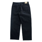 Eddie Bauer 90s Vintage Denim Pants Jeans, Size L, Black, Relaxed Fit