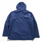 Mountain Hardwear Hooded Insulated Shell Jacket Navy Nylon Quilted Lining OM1575 Men’s XL/TG
