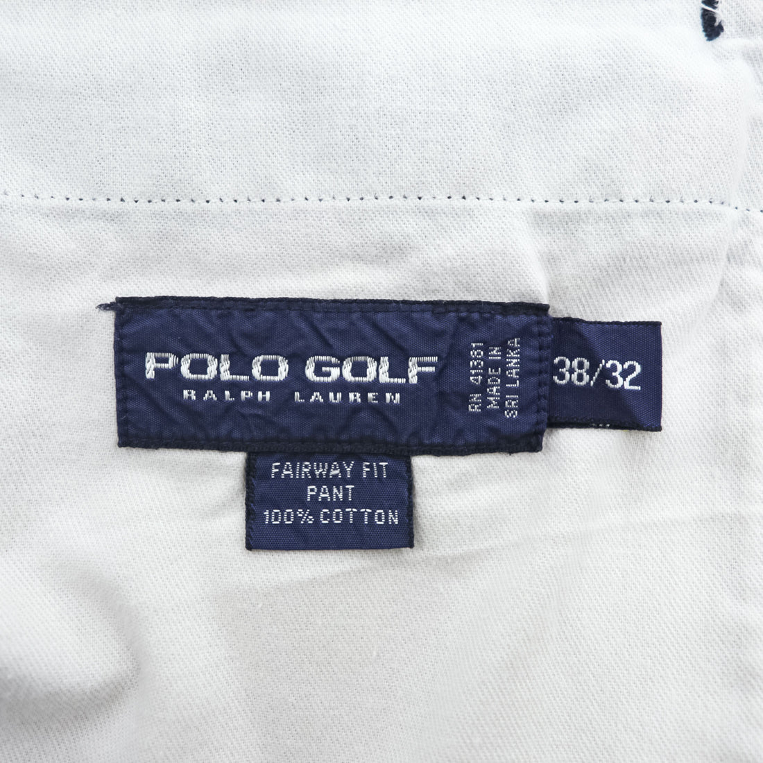 POLO GOLF Ralph Lauren 90年代 ヴィンテージ 2タック ワイド チノパンツ L ネイビー プリーツ FAIRWAY FIT PANT