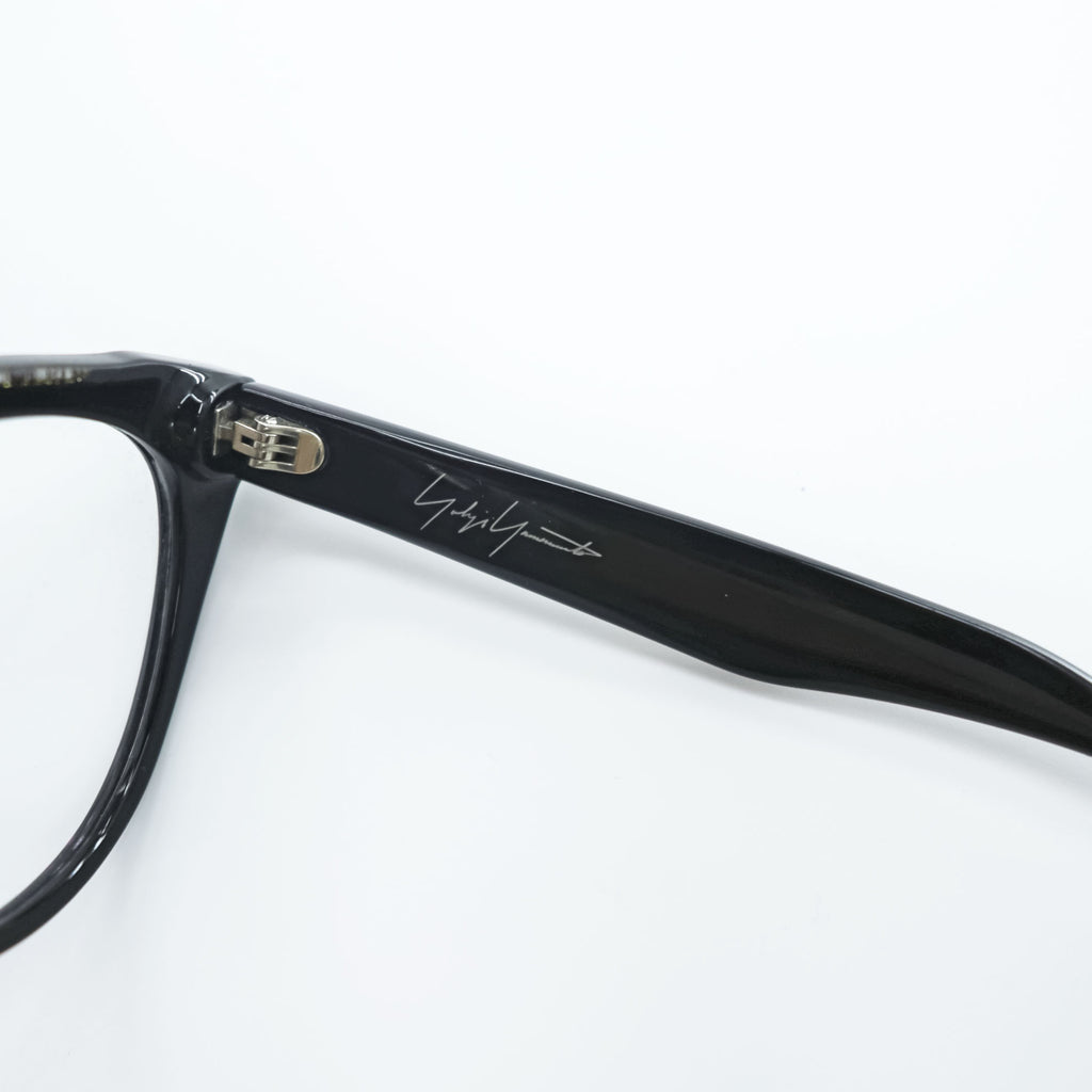 Yohji Yamamoto YY1034 019 Black Cat Eye Eyeglasses Frame 54-17-145