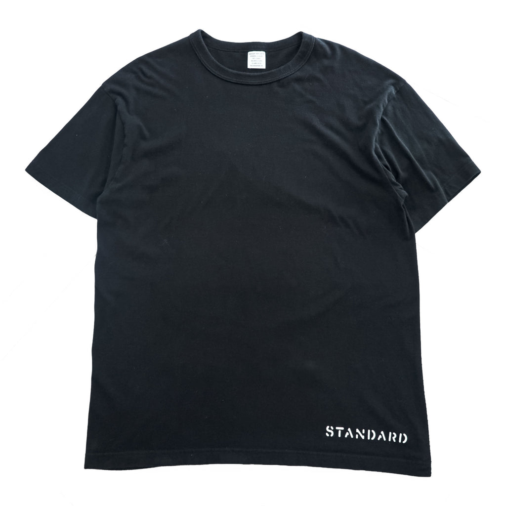 BUZZ RICKSON'S 日本製 クルーネック Tシャツ XXL ブラック TYPE1 CLASS1 ミリタリー ステンシル