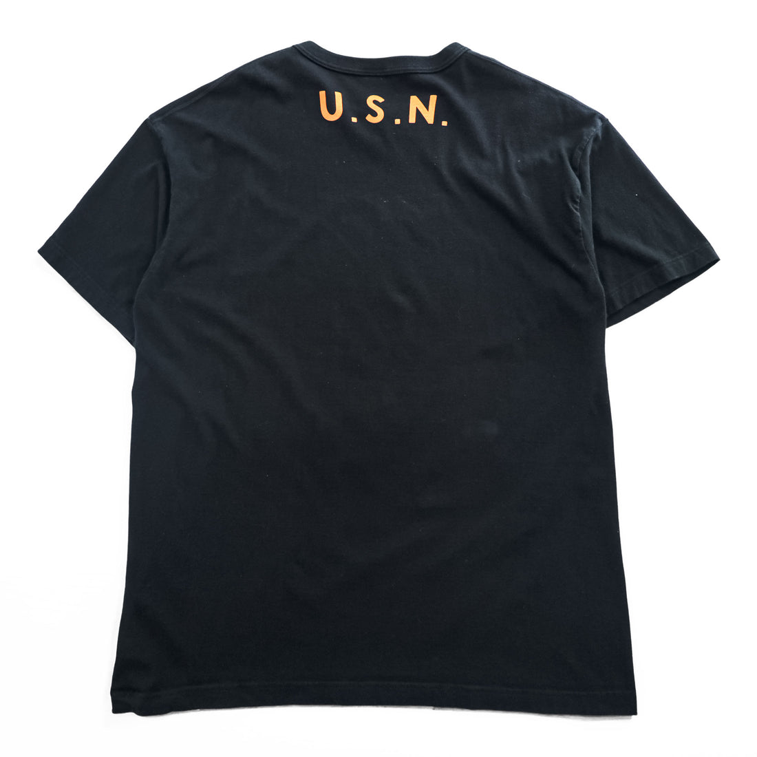 BUZZ RICKSON'S 日本製 クルーネック Tシャツ XXL ブラック TYPE1 CLASS1 ミリタリー ステンシル