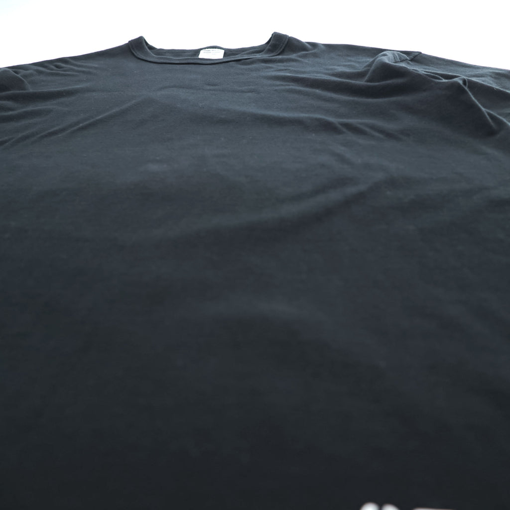 BUZZ RICKSON'S 日本製 クルーネック Tシャツ XXL ブラック TYPE1 CLASS1 ミリタリー ステンシル