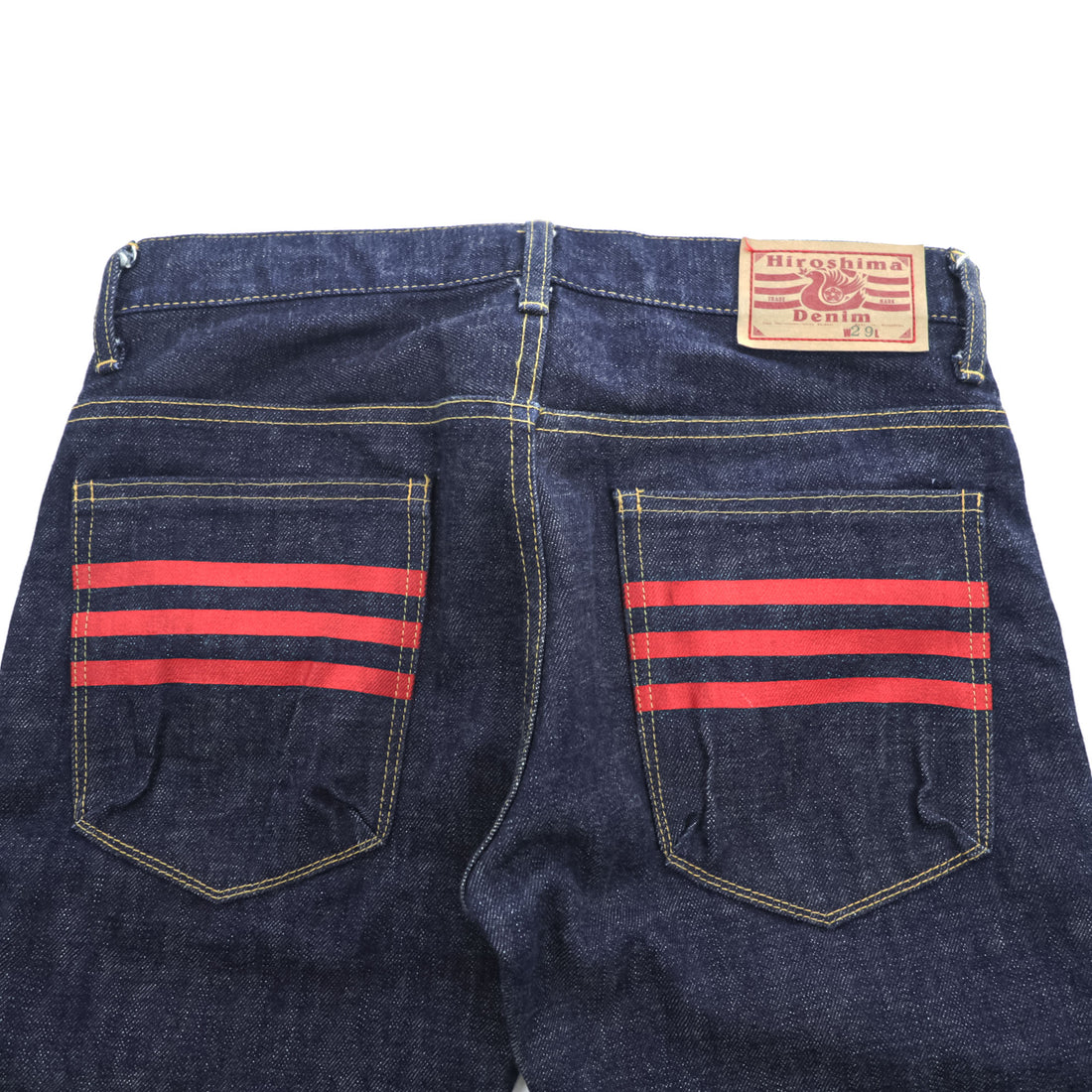 blackmeans Made in Japan Selvedge Denim Pants Jeans M Indigo Blue Denim Hiroshima Denim TAPERED VINTAGE INDIGO 945-70HDP03-1