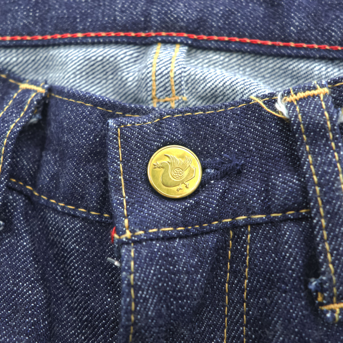blackmeans Made in Japan Selvedge Denim Pants Jeans M Indigo Blue Denim Hiroshima Denim TAPERED VINTAGE INDIGO 945-70HDP03-1