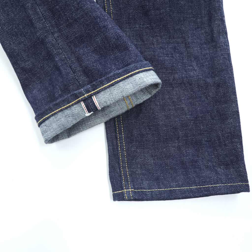 blackmeans Made in Japan Selvedge Denim Pants Jeans M Indigo Blue Denim Hiroshima Denim TAPERED VINTAGE INDIGO 945-70HDP03-1