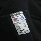 Schott NYC Hooded Duffle Coat Black Made in USA Wool Nylon Toggle Long Coat Size L