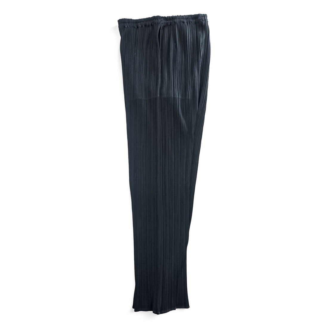 PLEATS PLEASE ISSEY MIYAKE 日本製 プリーツパンツ ストレート イージーパンツ FREE ブラック