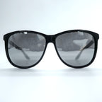 Gucci GG1636/S D28T4 Black Silver Mirror Sunglasses 57-13-135 Made in Italy
