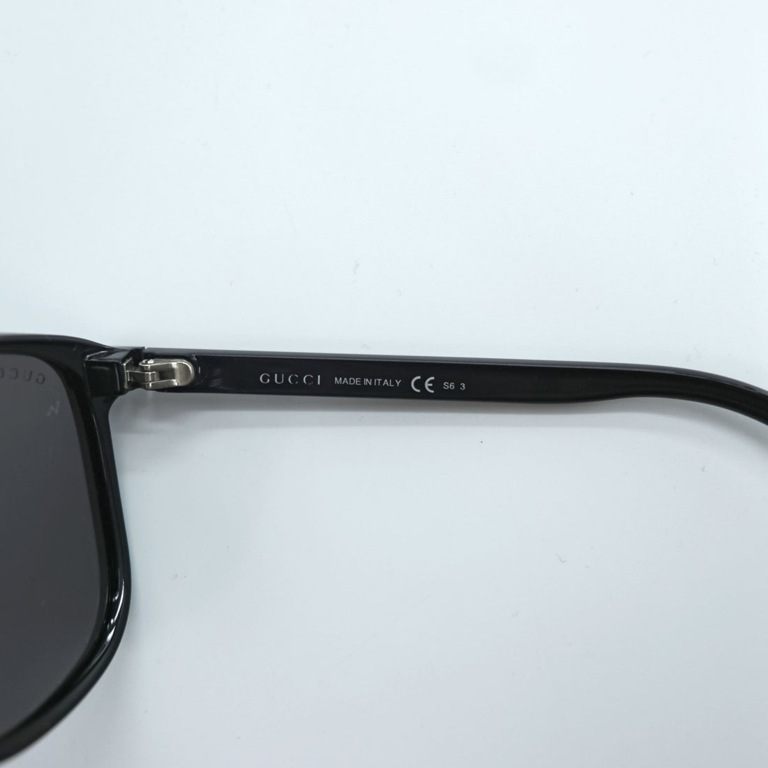 Gucci GG1636/S D28T4 Black Silver Mirror Sunglasses 57-13-135 Made in Italy