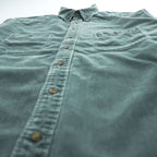 Eddie Bauer 00年代 ヴィンテージ 長袖 ボタンダウンシャツ XL コーデュロイ 胸ポケット ビッグサイズ
