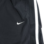 NIKE 2000s Vintage Track Pants, Jersey, Size L, Black, Wide Fit, Single Logo