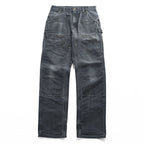 Carhartt B01 GVL Double Knee Double Front Work Pants Gravel Gray Made in USA 32x34 Original Fit