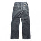 Carhartt B01 GVL Double Knee Double Front Work Pants Gravel Gray Made in USA 32x34 Original Fit