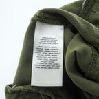 Polo by Ralph Lauren Olive Cargo Pants Drawstring Hem Lyocell Linen Military Trousers