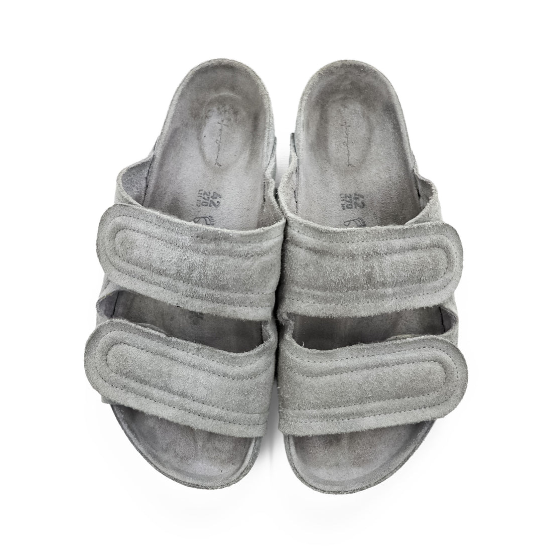 BIRKENSTOCK × toogood スライド サンダル The Mud Larker Leather Sandals スエード 27cm グレー