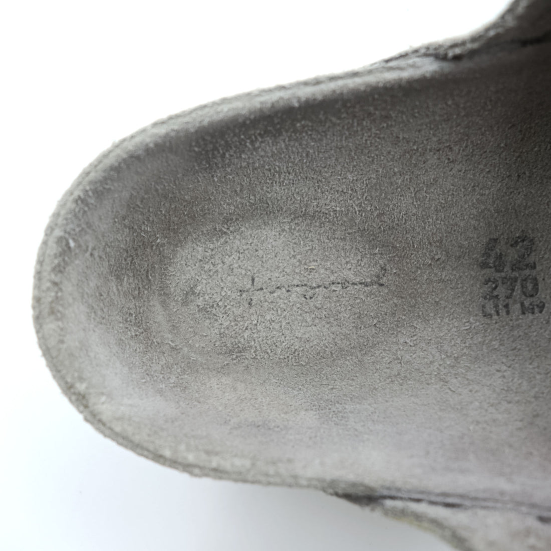BIRKENSTOCK × toogood スライド サンダル The Mud Larker Leather Sandals スエード 27cm グレー