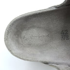 BIRKENSTOCK × toogood スライド サンダル The Mud Larker Leather Sandals スエード 27cm グレー