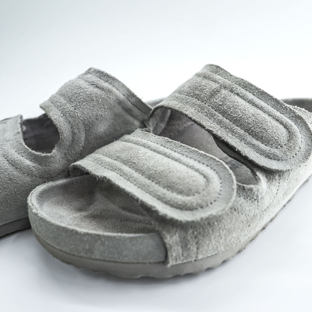 BIRKENSTOCK × toogood スライド サンダル The Mud Larker Leather Sandals スエード 27cm グレー