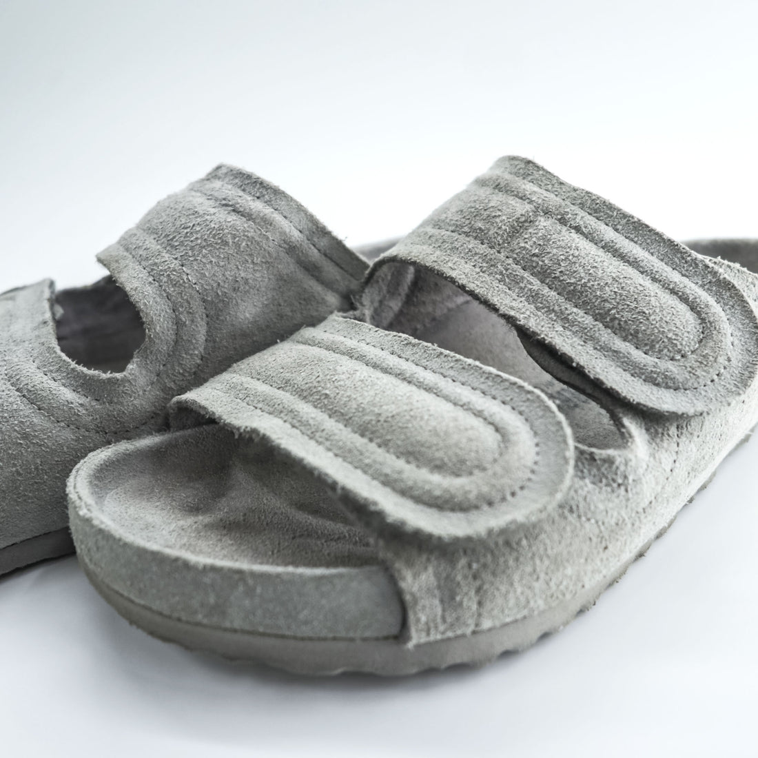 BIRKENSTOCK × toogood スライド サンダル The Mud Larker Leather Sandals スエード 27cm グレー