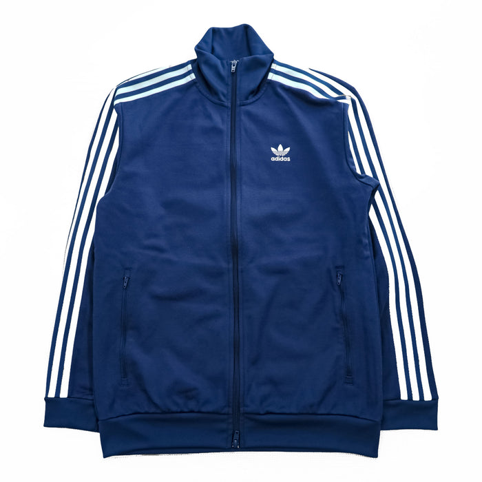 adidas originals ベッケンバウアー トラックジャケット ジャージ M ブルー スタンドカラー トレフォイル 3ストライプス DV1522