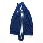 adidas originals ベッケンバウアー トラックジャケット ジャージ M ブルー スタンドカラー トレフォイル 3ストライプス DV1522
