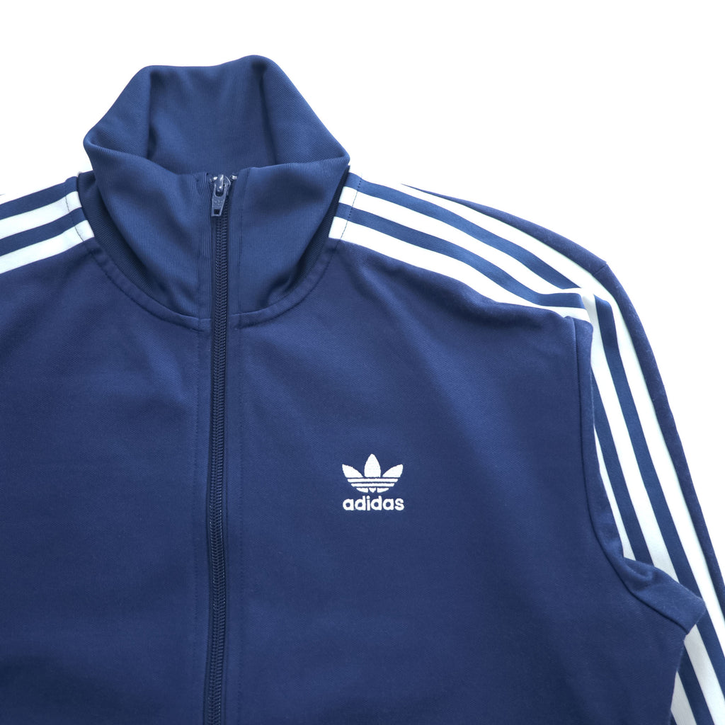adidas originals ベッケンバウアー トラックジャケット ジャージ M ブルー スタンドカラー トレフォイル 3ストライプス DV1522