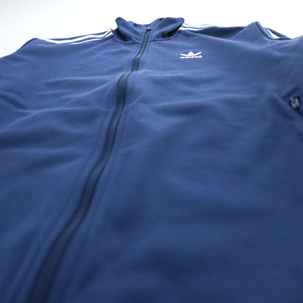 adidas originals ベッケンバウアー トラックジャケット ジャージ M ブルー スタンドカラー トレフォイル 3ストライプス DV1522
