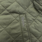 Barbour Maesbury Quilt Jacket Olive Green Corduroy Collar MQU1110 Men’s L