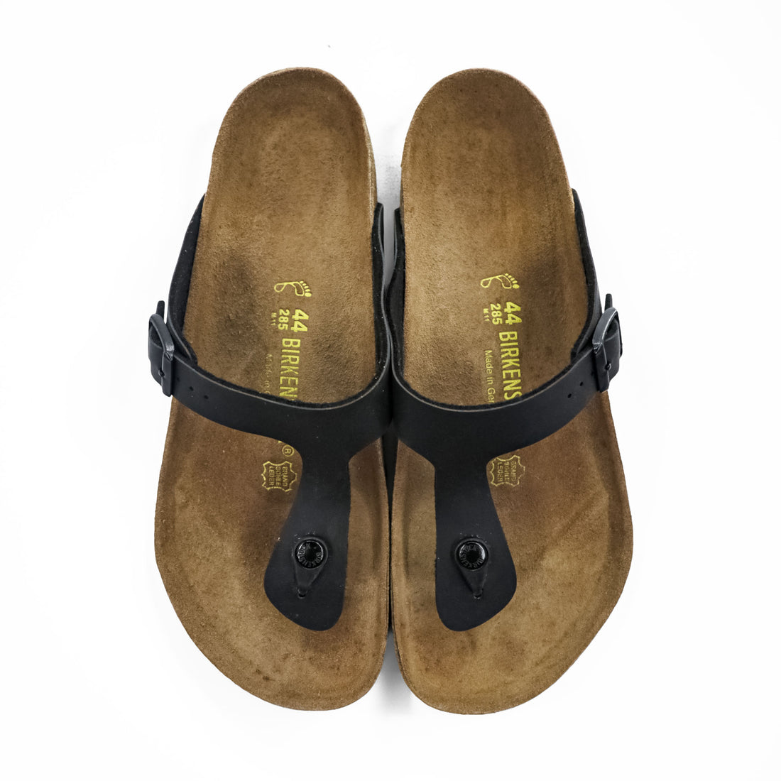 BIRKENSTOCK ドイツ製 ギゼ GIZEH トングサンダル 28.5cm ブラック EVAソール