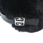 GIVENCHY イタリア製 フェイクファー キャップ FREE アジャスター 4Gバックル SORONA Fur Cap