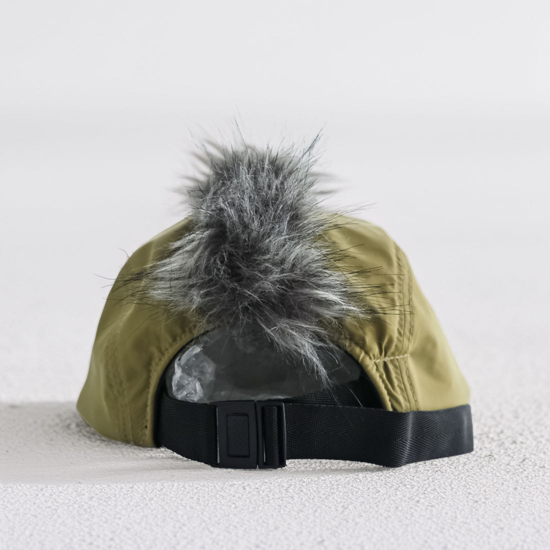 whowhat 日本製 モヒカンキャップ mohican cap カーキ FREE アジャスター ファー