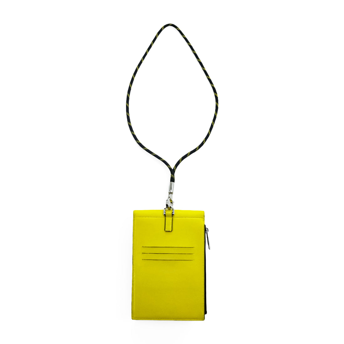 GIVENCHY イタリア製 NECK WINDOW POUCH ポーチ ネックストラップ 財布 イエロー MIMOSA BK6043K0RL 737