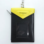 GIVENCHY イタリア製 NECK WINDOW POUCH ポーチ ネックストラップ 財布 イエロー MIMOSA BK6043K0RL 737