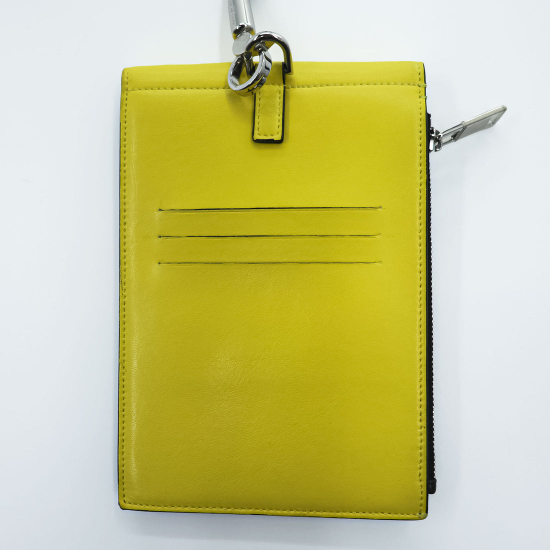 GIVENCHY イタリア製 NECK WINDOW POUCH ポーチ ネックストラップ 財布 イエロー MIMOSA BK6043K0RL 737