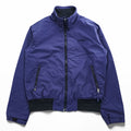 Woolrich ジップアップ ブルゾン スタンドカラー ボンバージャケット L ネイビー WP LAVORI IN CORSO社 イタリア企画
