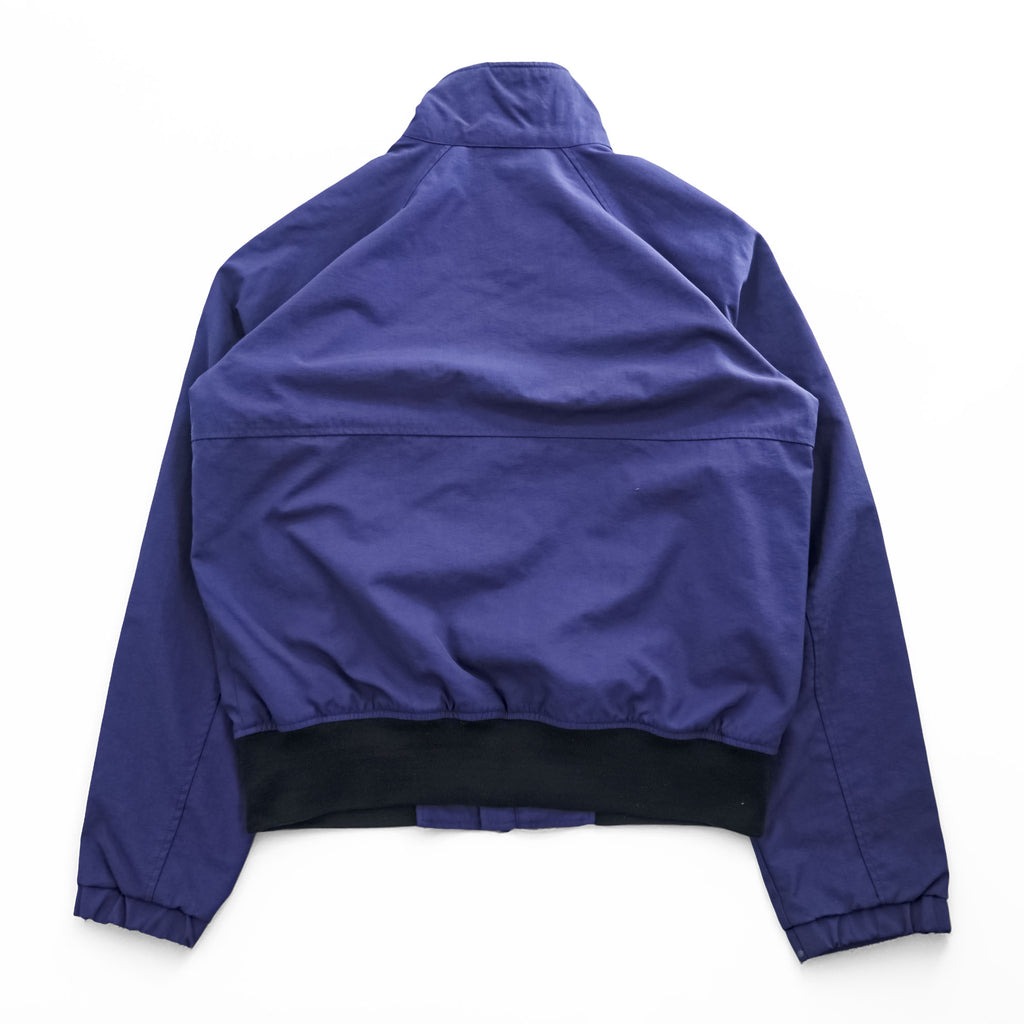 Woolrich ジップアップ ブルゾン スタンドカラー ボンバージャケット L ネイビー WP LAVORI IN CORSO社 イタリア企画