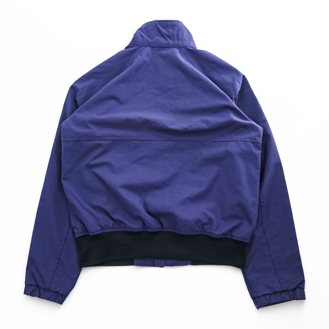 Woolrich ジップアップ ブルゾン スタンドカラー ボンバージャケット L ネイビー WP LAVORI IN CORSO社 イタリア企画