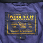 Woolrich ジップアップ ブルゾン スタンドカラー ボンバージャケット L ネイビー WP LAVORI IN CORSO社 イタリア企画
