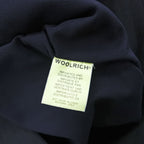 Woolrich ジップアップ ブルゾン スタンドカラー ボンバージャケット L ネイビー WP LAVORI IN CORSO社 イタリア企画