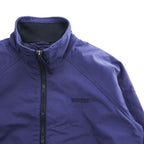 Woolrich ジップアップ ブルゾン スタンドカラー ボンバージャケット L ネイビー WP LAVORI IN CORSO社 イタリア企画