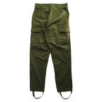90s Vintage Zekon Michalovce Military Cargo Pants Olive M85 Style Field Trousers Stirrup Hem High Waist Size L
