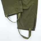 90s Vintage Zekon Michalovce Military Cargo Pants Olive M85 Style Field Trousers Stirrup Hem High Waist Size L