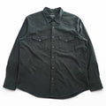 FILSON 長袖 ウエスタンシャツ XL カーキ WESTERN TRIM FIT スナップボタン 胸ポケット