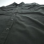 FILSON 長袖 ウエスタンシャツ XL カーキ WESTERN TRIM FIT スナップボタン 胸ポケット